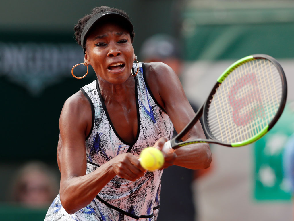 Venus Williams tại giải Pháp mở rộng 2017 /// Reuters