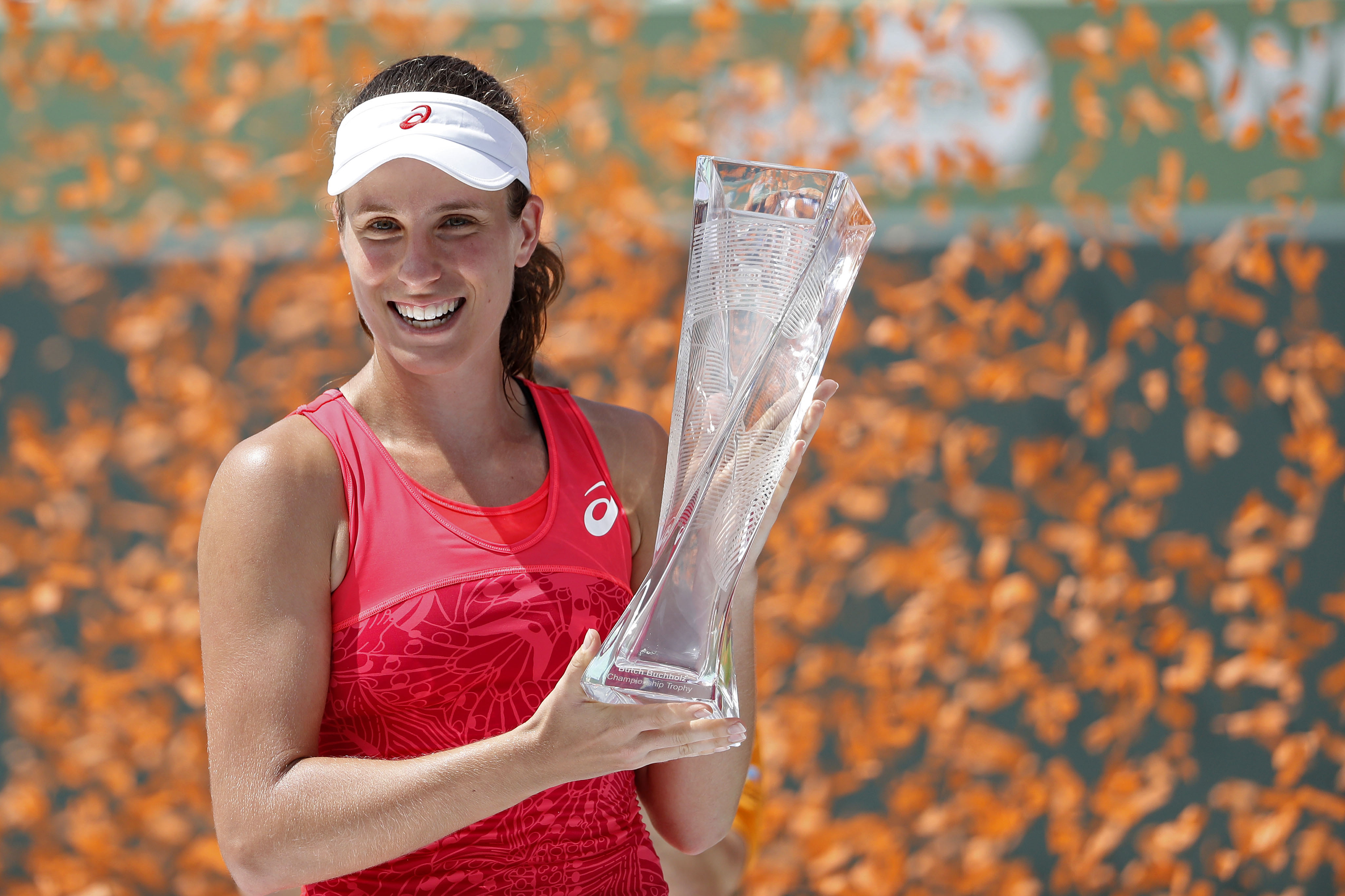 Konta trở thành tay vợt đầu tiên người Anh vô địch Miami Open /// REUTERS