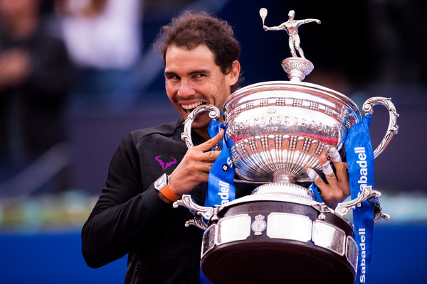 Nadal tiếp tục lập kỷ lục với danh hiệu thứ 10 tại Barcelona /// AFP