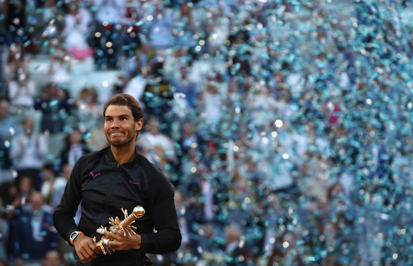 Nadal lần thứ 5 lên ngôi tại Madrid Masters /// AFP