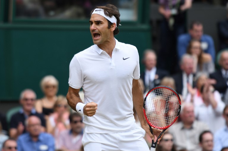 Federer được xem là ứng cử viên nặng ký nhất /// AFP