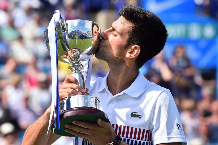 Djokovic có danh hiệu thứ 2 trong năm /// AFP