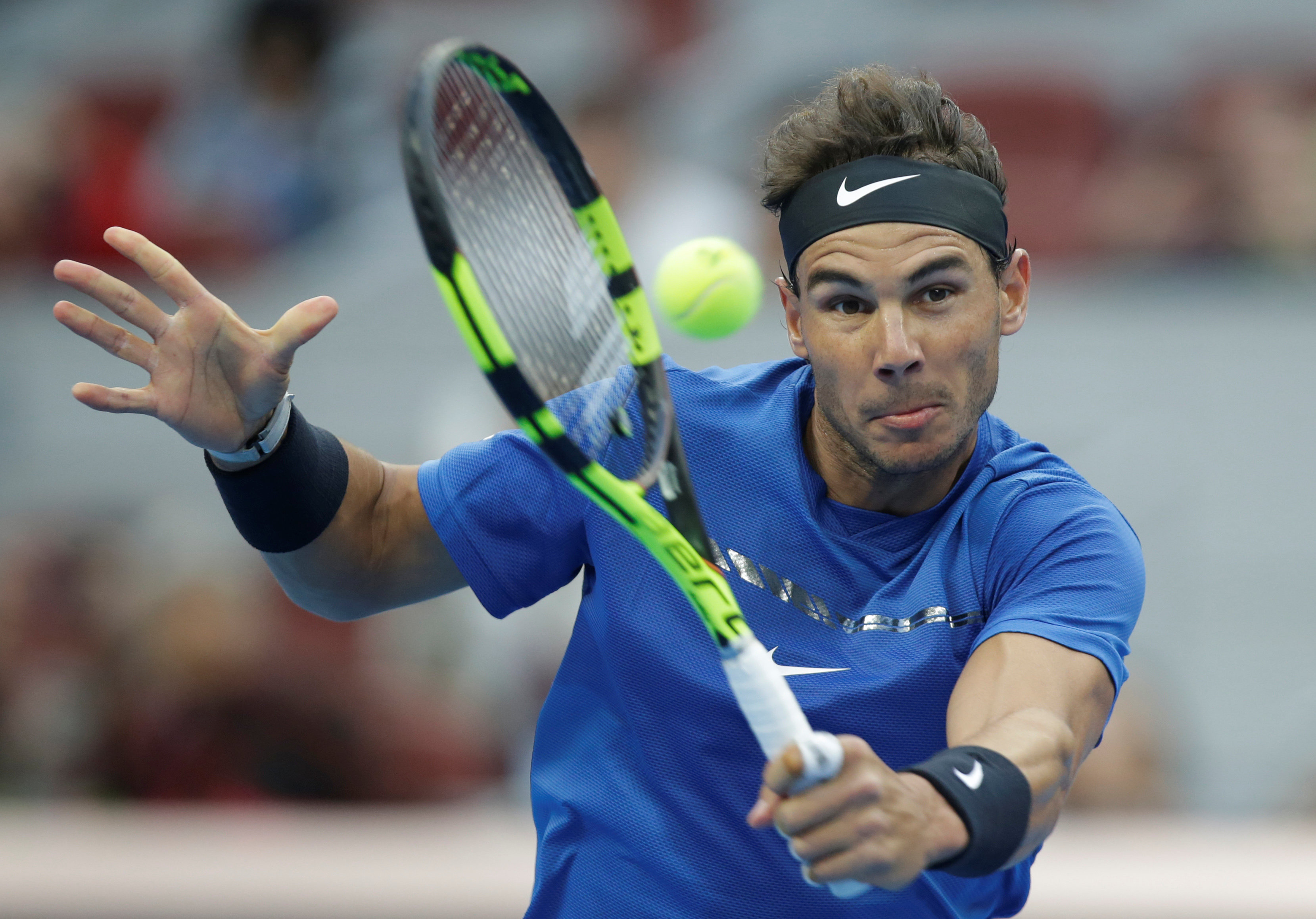 Nadal sẽ có trận đấu khó khăn vào ngày mai /// REUTERS