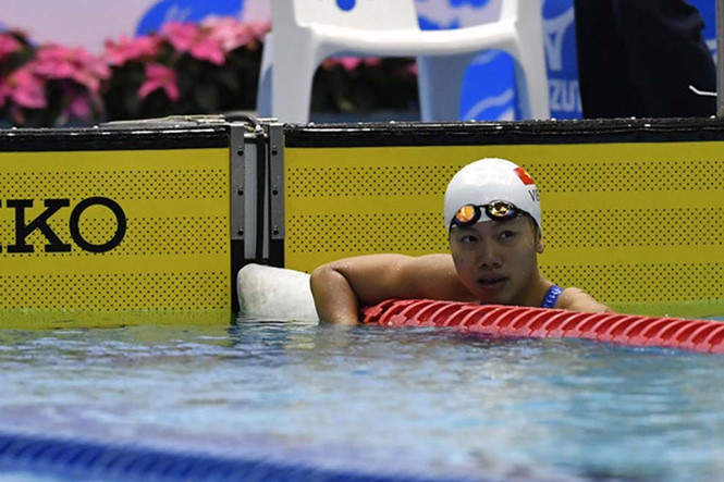 Ánh Viên khai màn không suôn sẻ ở giải vô địch bơi lội thế giới 2017 /// AFP