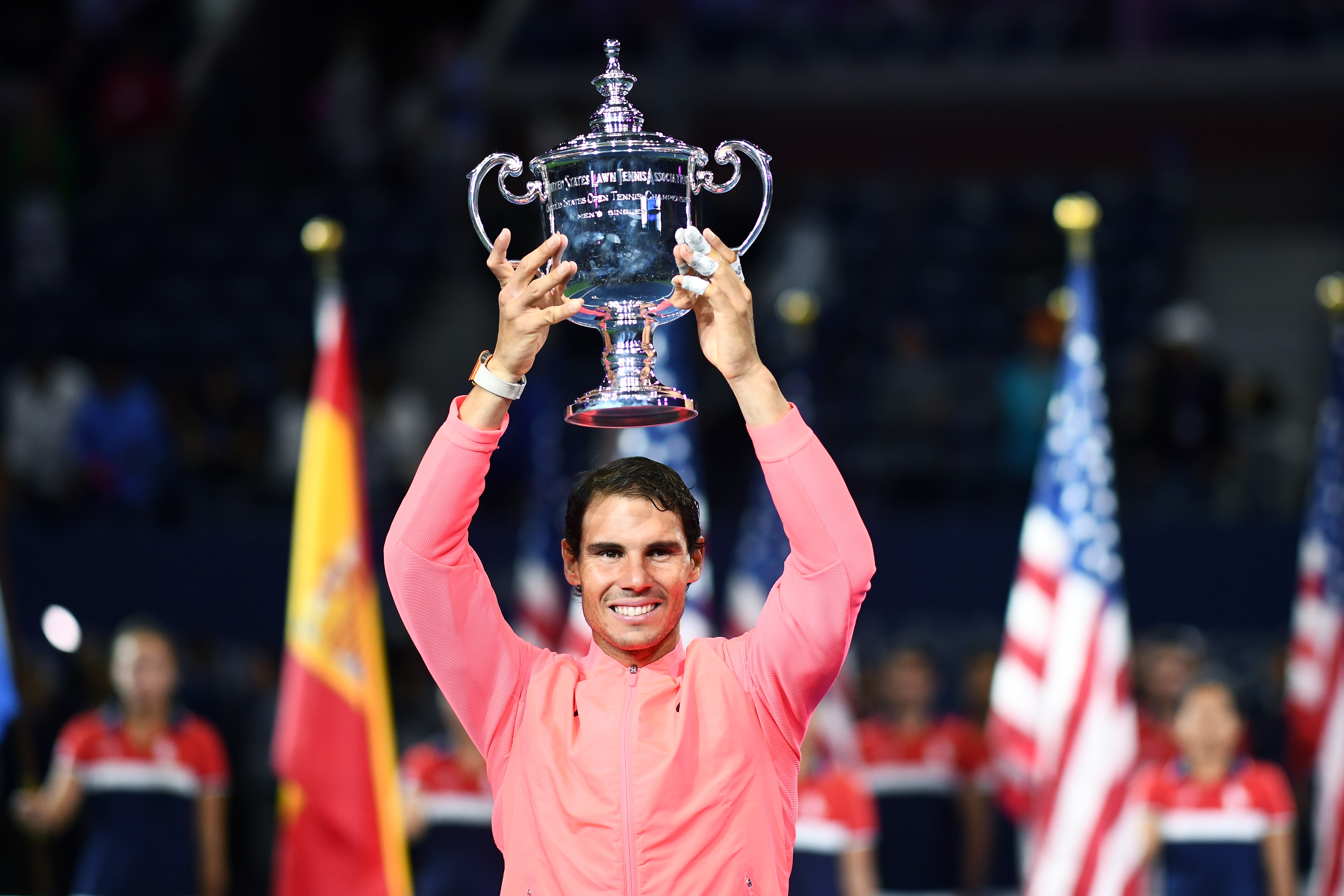 Nadal đăng quang Mỹ mở rộng 2017 sau khi dễ dàng đánh bại Kevin Anderson /// AFP