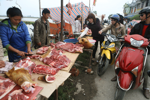 Đắt hàng bê thui chợ Viềng - ảnh 4