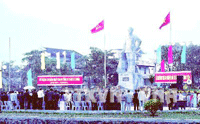 Khánh thành tượng đài và công viên mang tên Lê Duẩn