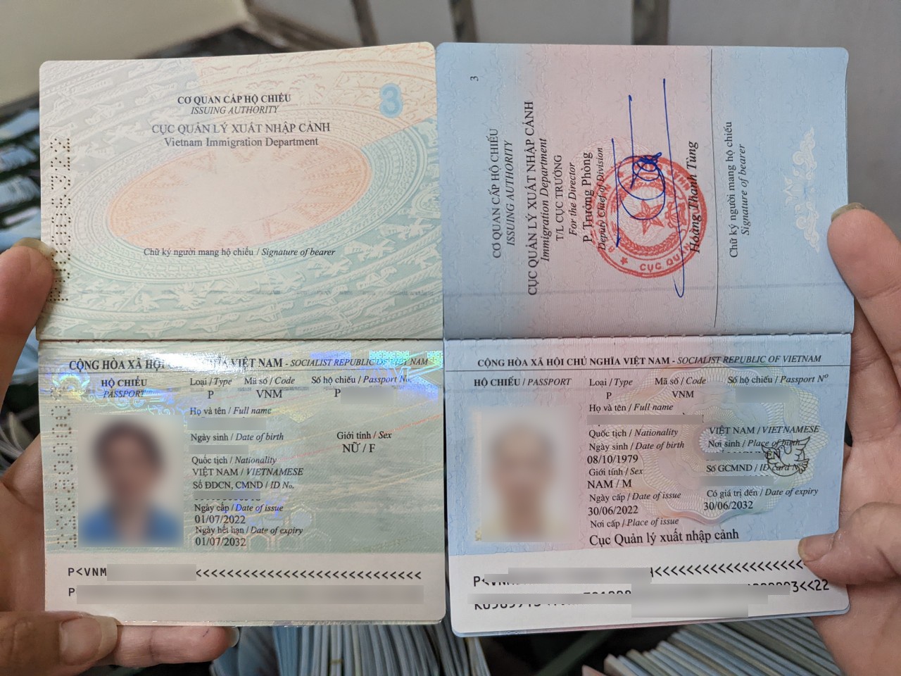 Bộ Công an cấp hộ chiếu bổ sung nơi sinh từ hôm nay