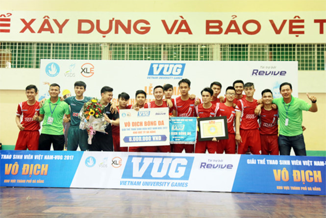 Đội tuyển ĐH Duy Tân vô địch VUG 2017 khu vực TP.Đà Nẵng