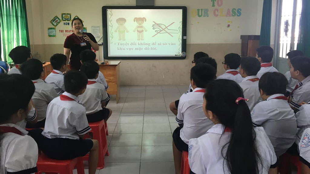 Giáo dục giới tính cho học sinh từ sớm là rất cần thiết /// Ảnh: Bích Thanh