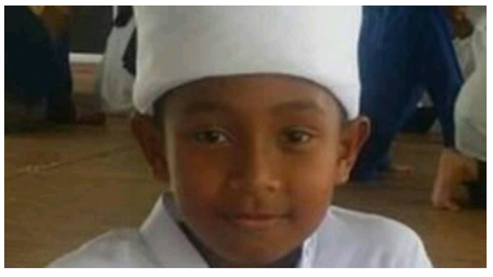 Cậu bé Mohamad Thaqif Amin, 11 tuổi, bị trợ lý giám hộ đánh đập dã man /// Ảnh chụp màn hình Channel News Asia