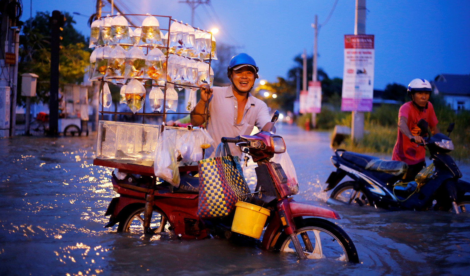 Dự báo trong mùa mưa có năm nay ở TP.HCM, có những cơn mưa lớn bất chợt sẽ gây ngập lụt /// Ảnh minh họa: T.D
